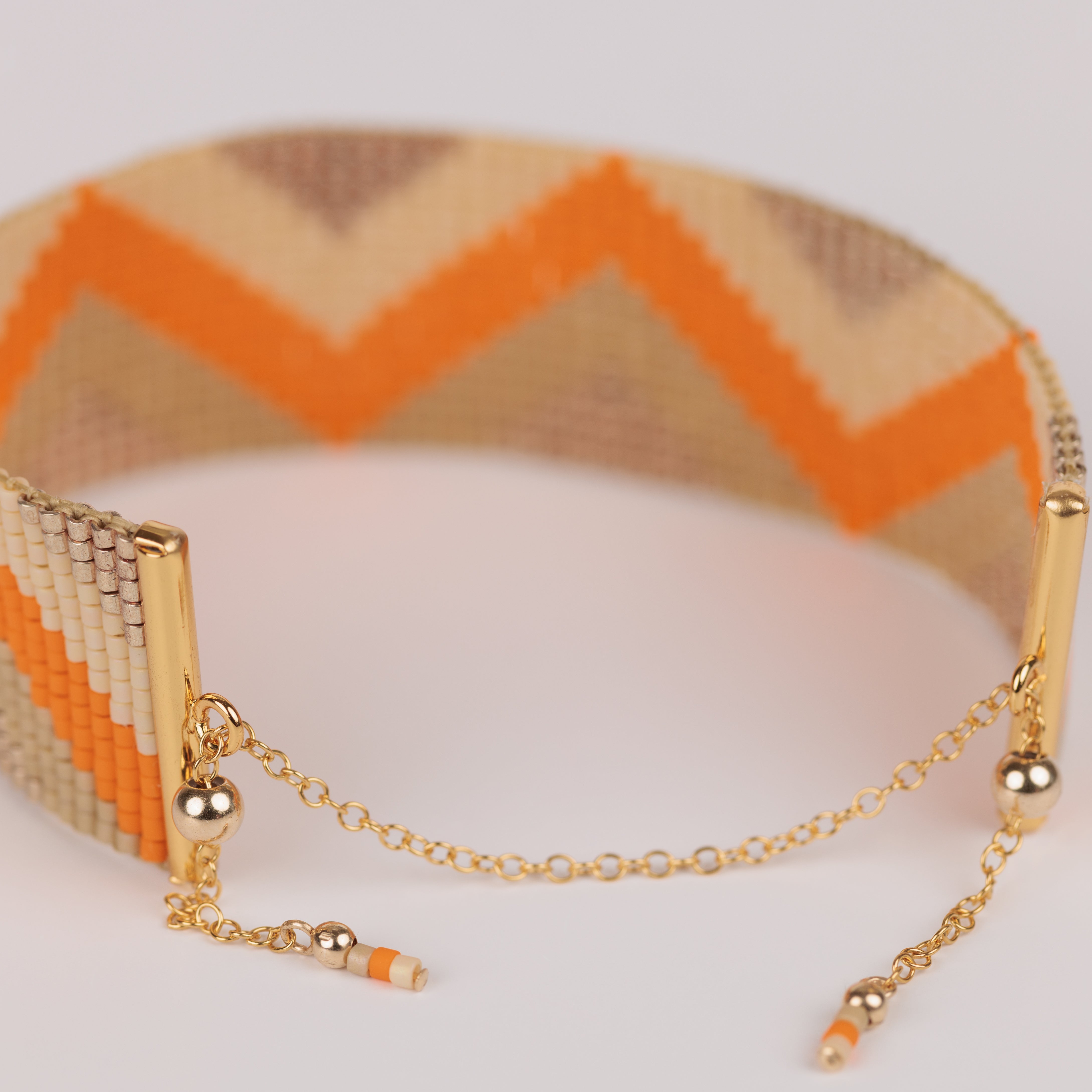 Ivory Sunset - High-end weaved bracelet - Zafeer
