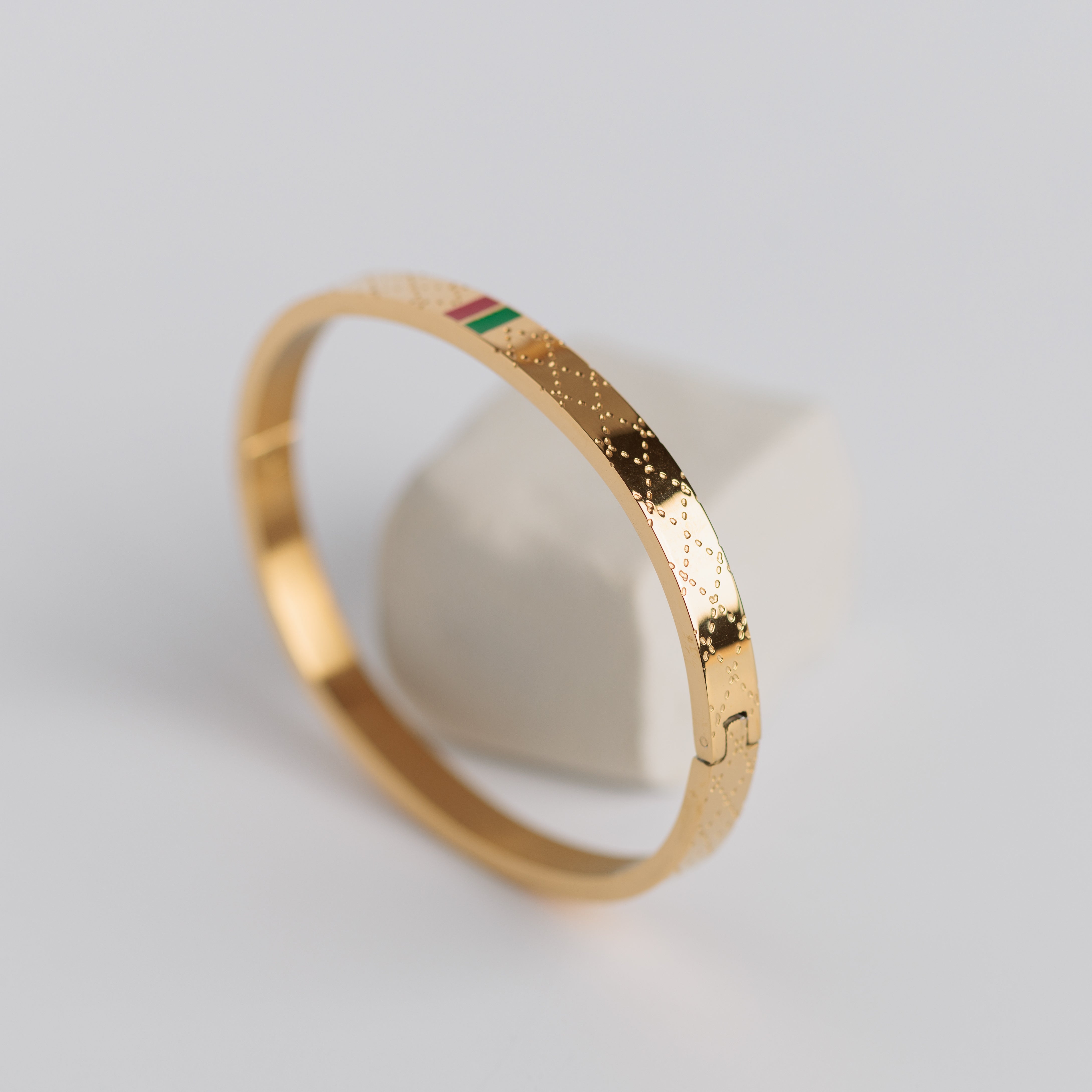 Viva - Stainless Steel 18K gold plated Bangle Bracelet - Zafeer