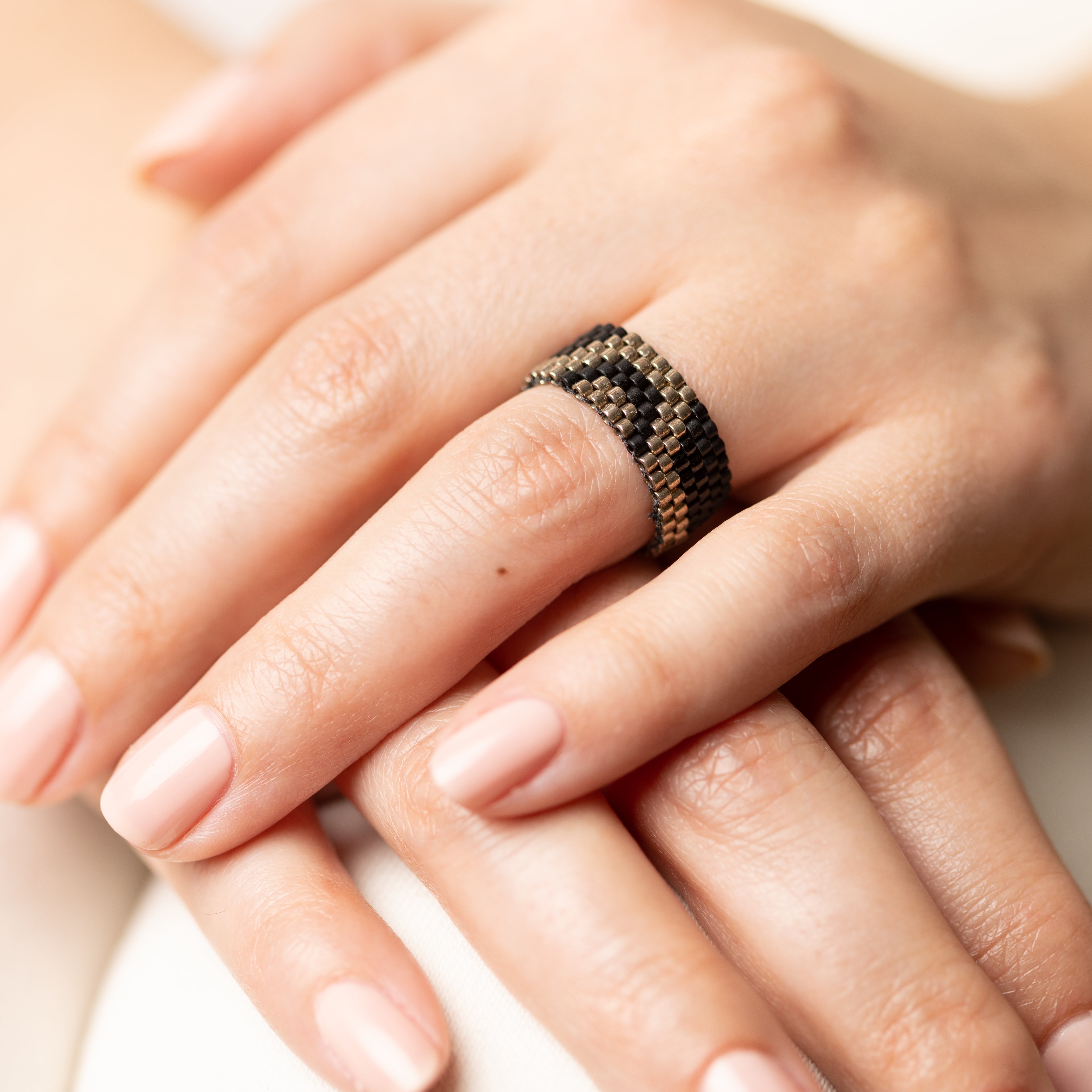 Khufu - High-End beaded ring - Zafeer