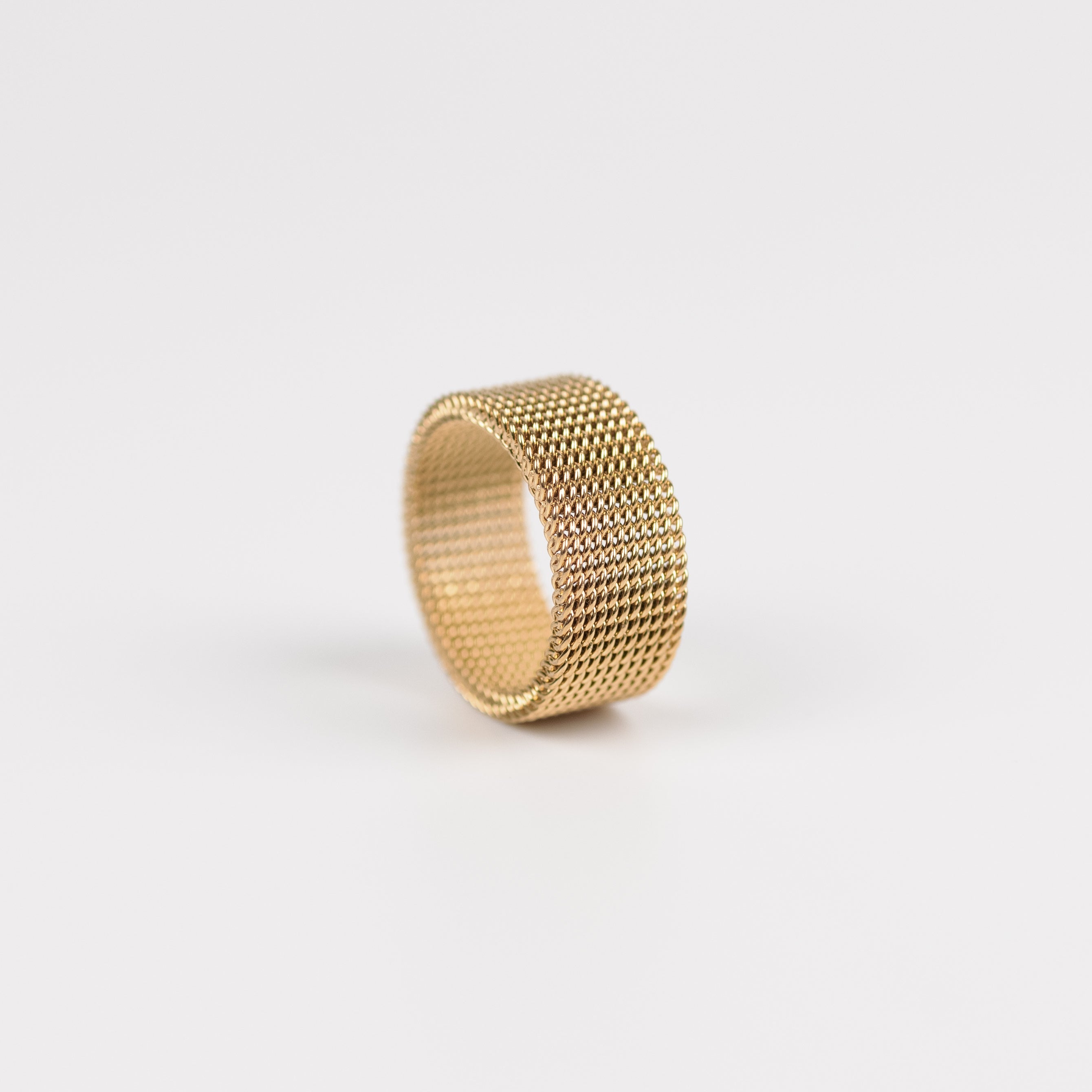 Rº15 - Stainless Steel 18K gold plated ring - Zafeer