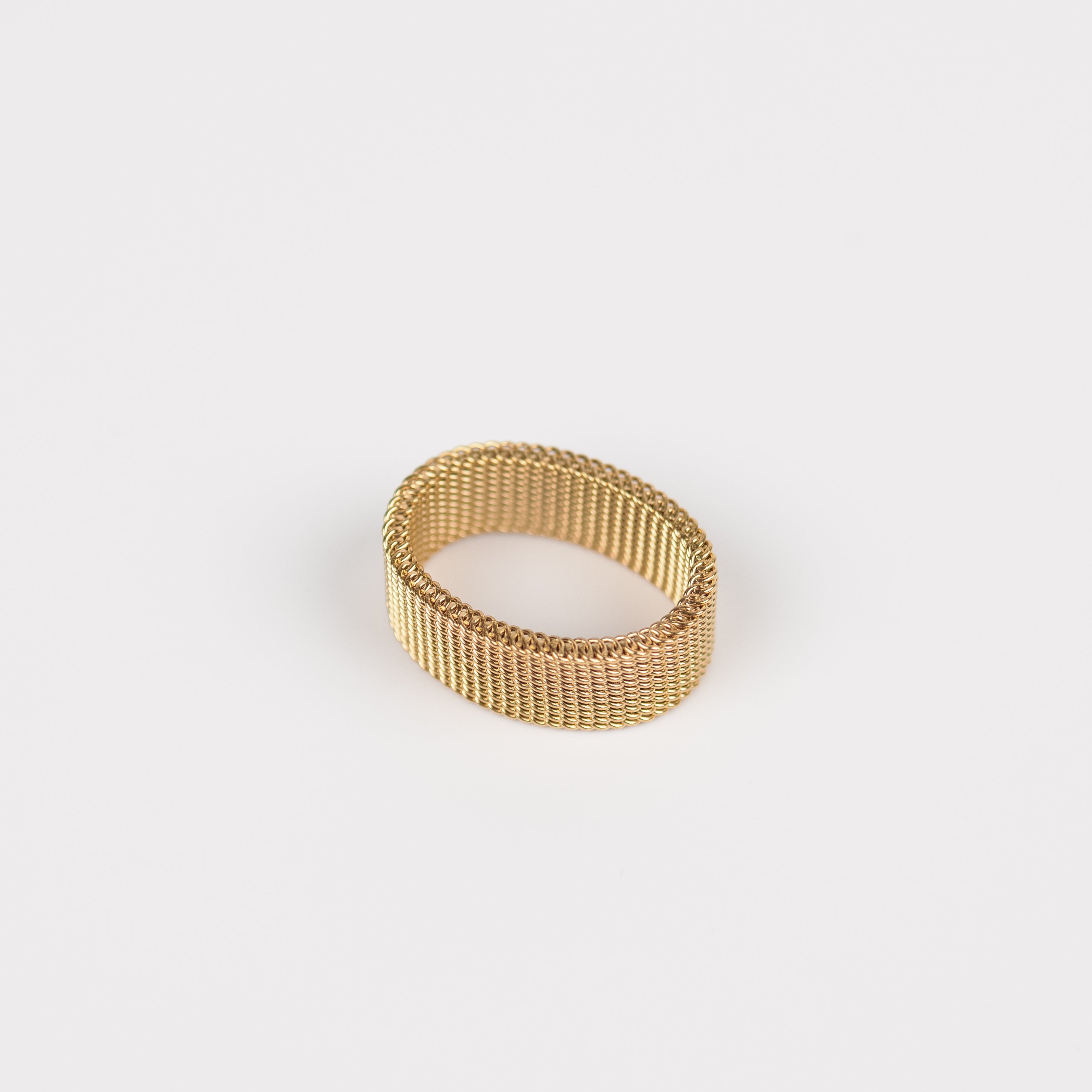 Rº15 - Stainless Steel 18K gold plated ring - Zafeer