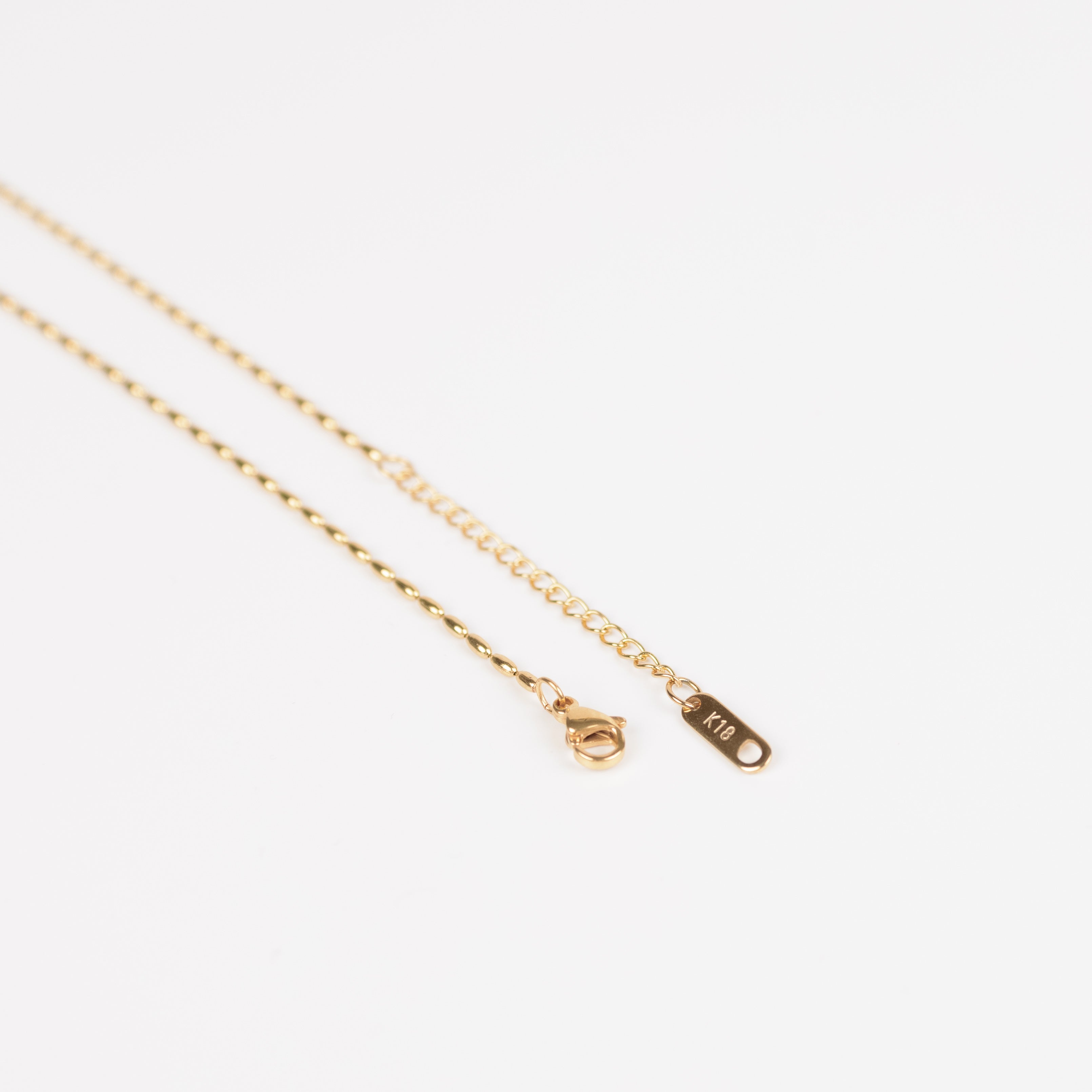 Bead Necklace - Stainless Steel 18K gold plated - Zafeer