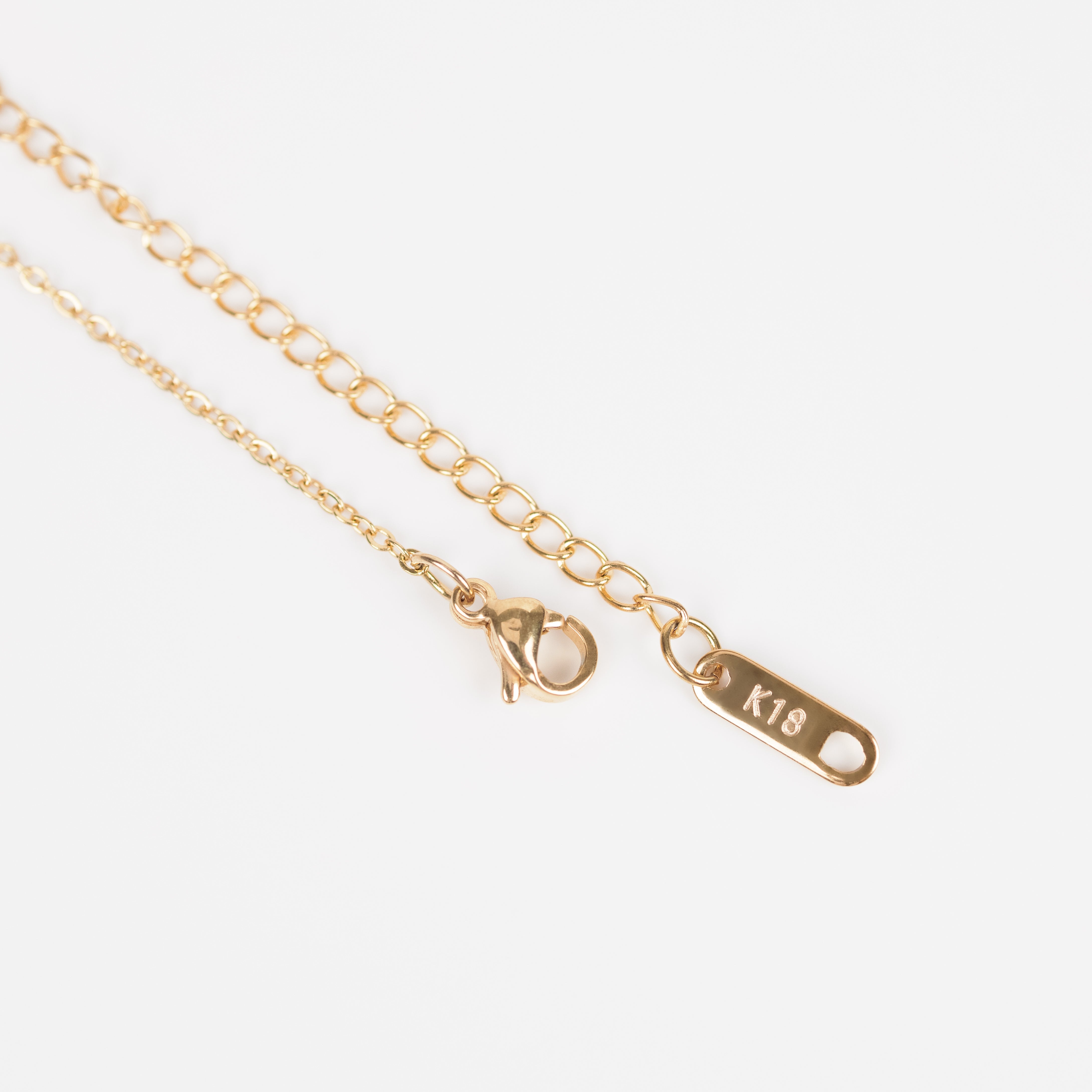 Full Face abstract Necklace - Stainless Steel 18K gold plated - Zafeer