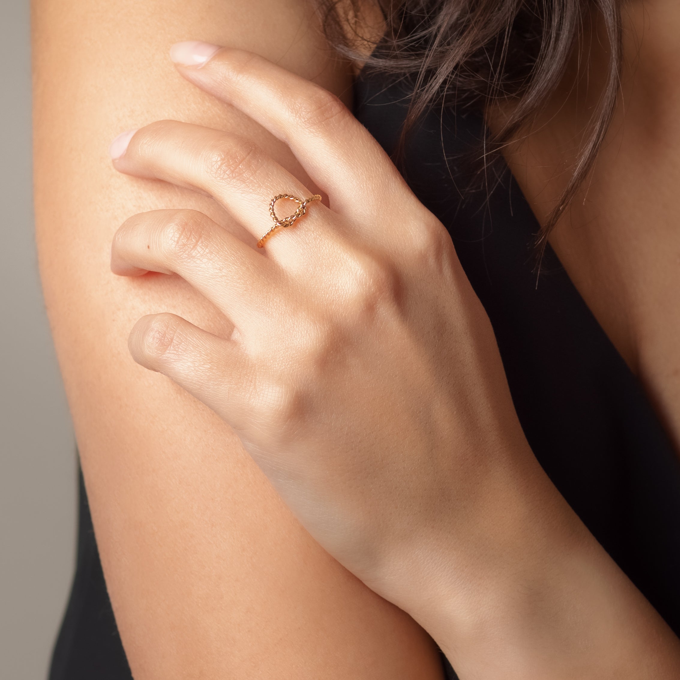 Rº14 - Stainless Steel 18K gold plated ring - Zafeer