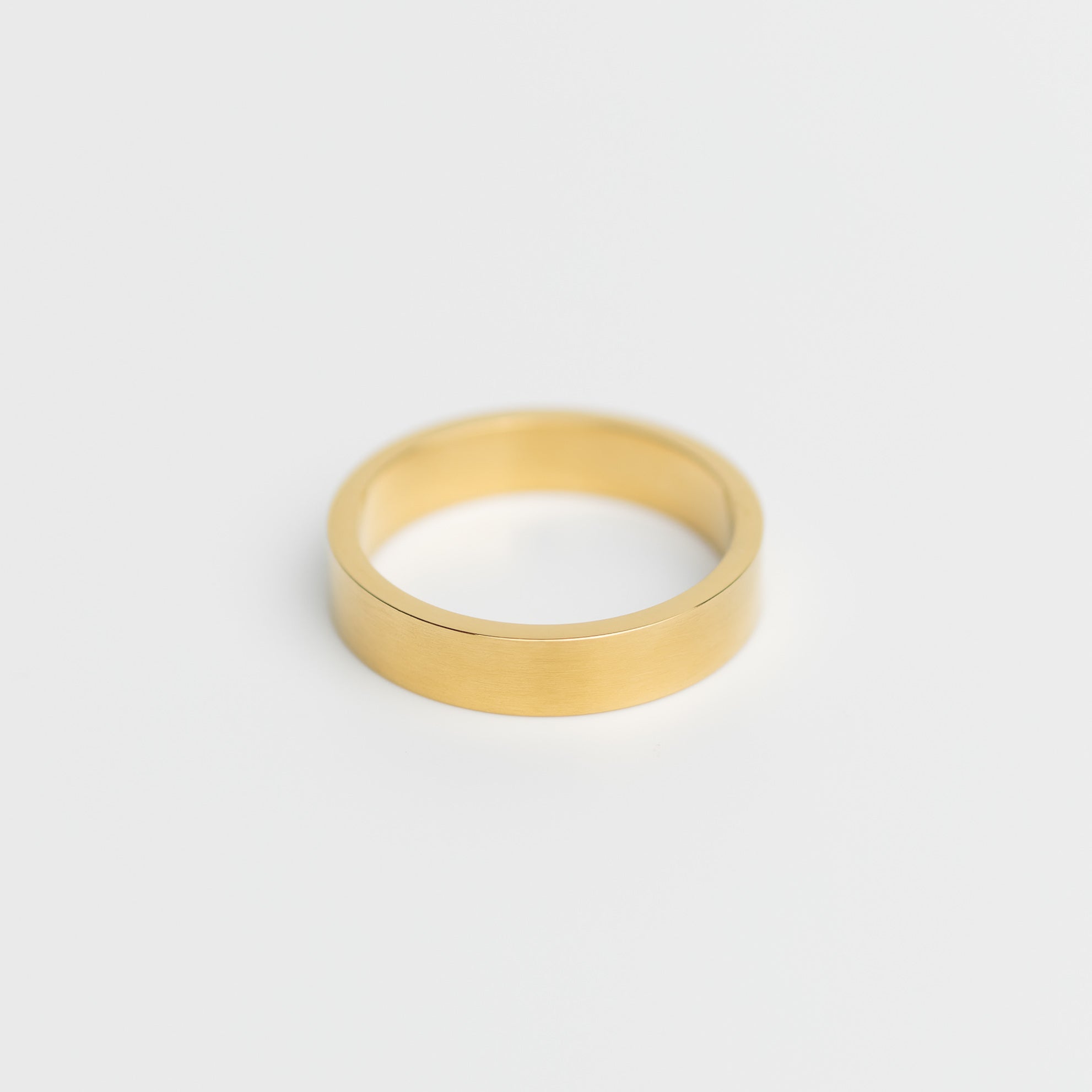 Rº5 - Stainless Steel 18K gold plated ring - Zafeer