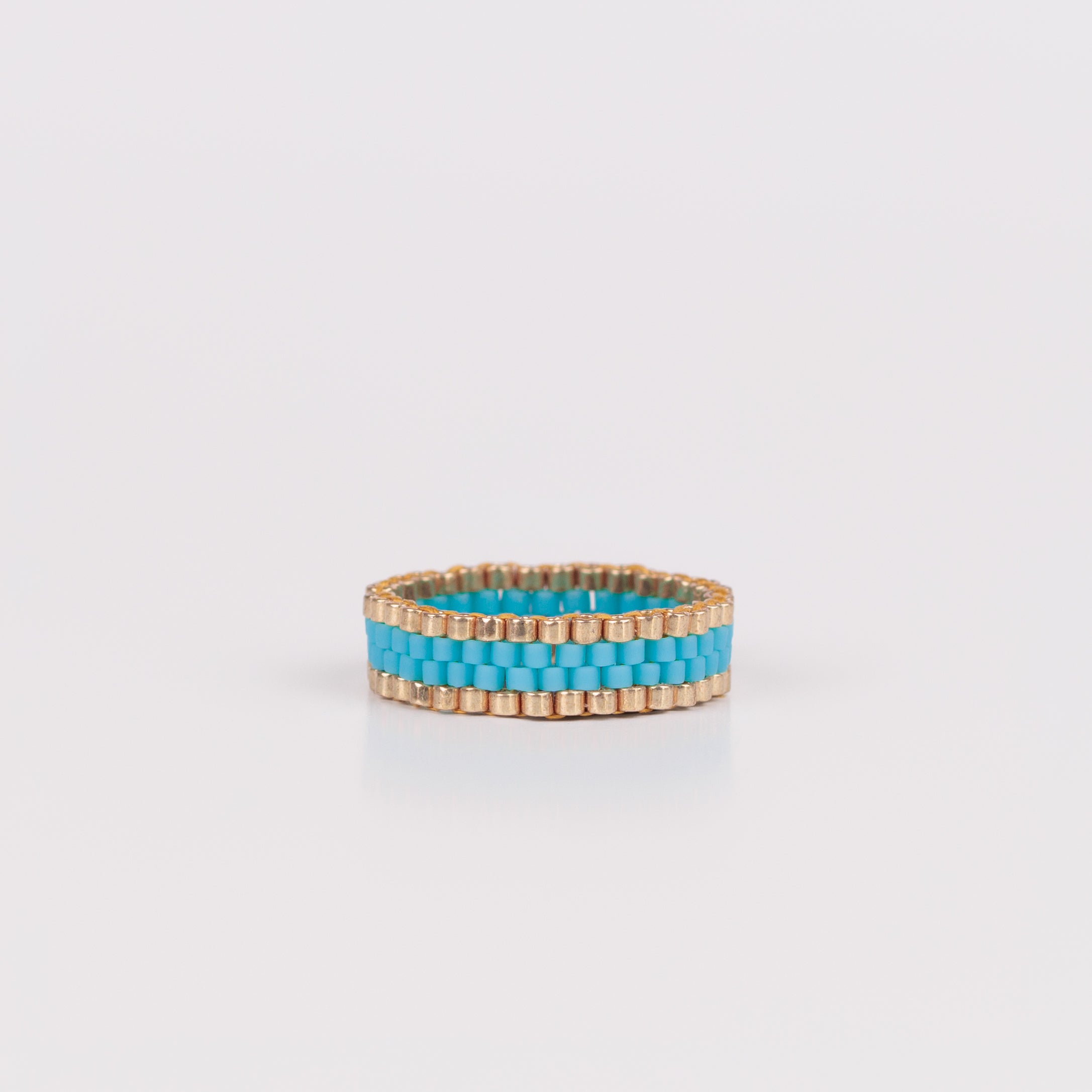 Turquoise - High-End beaded ring - Zafeer