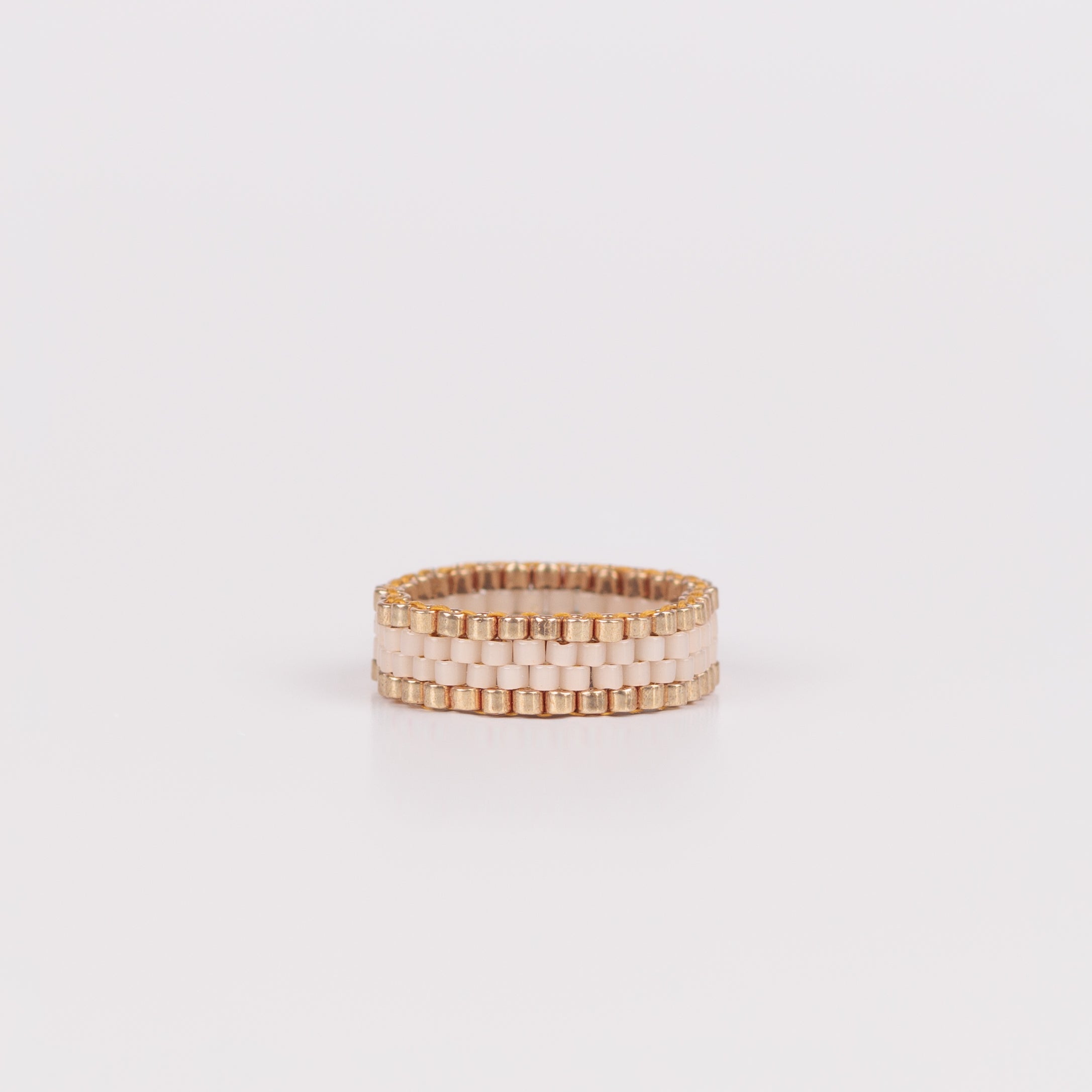Ivory - High-End beaded ring - Zafeer
