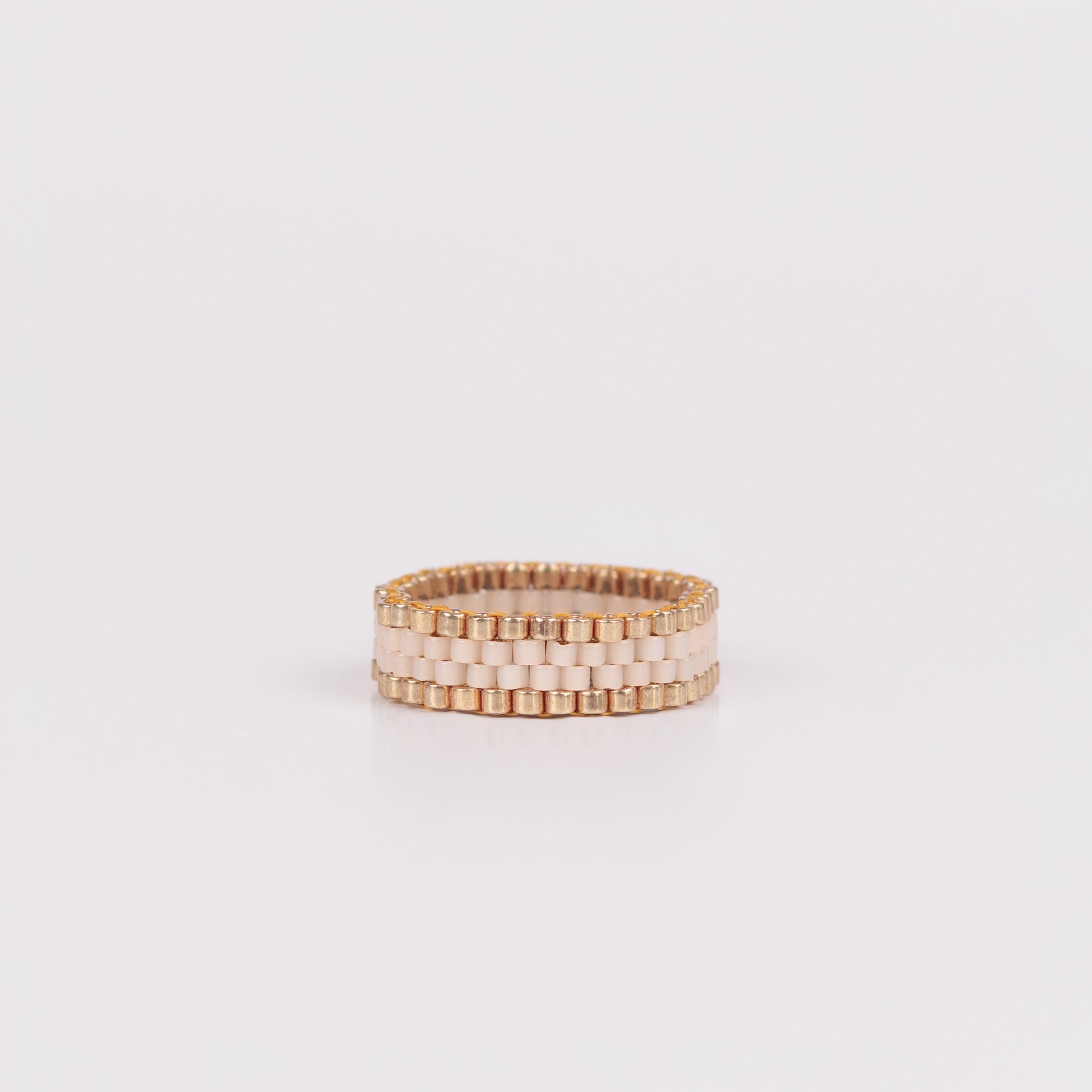 Ivory - High-End beaded ring - Zafeer