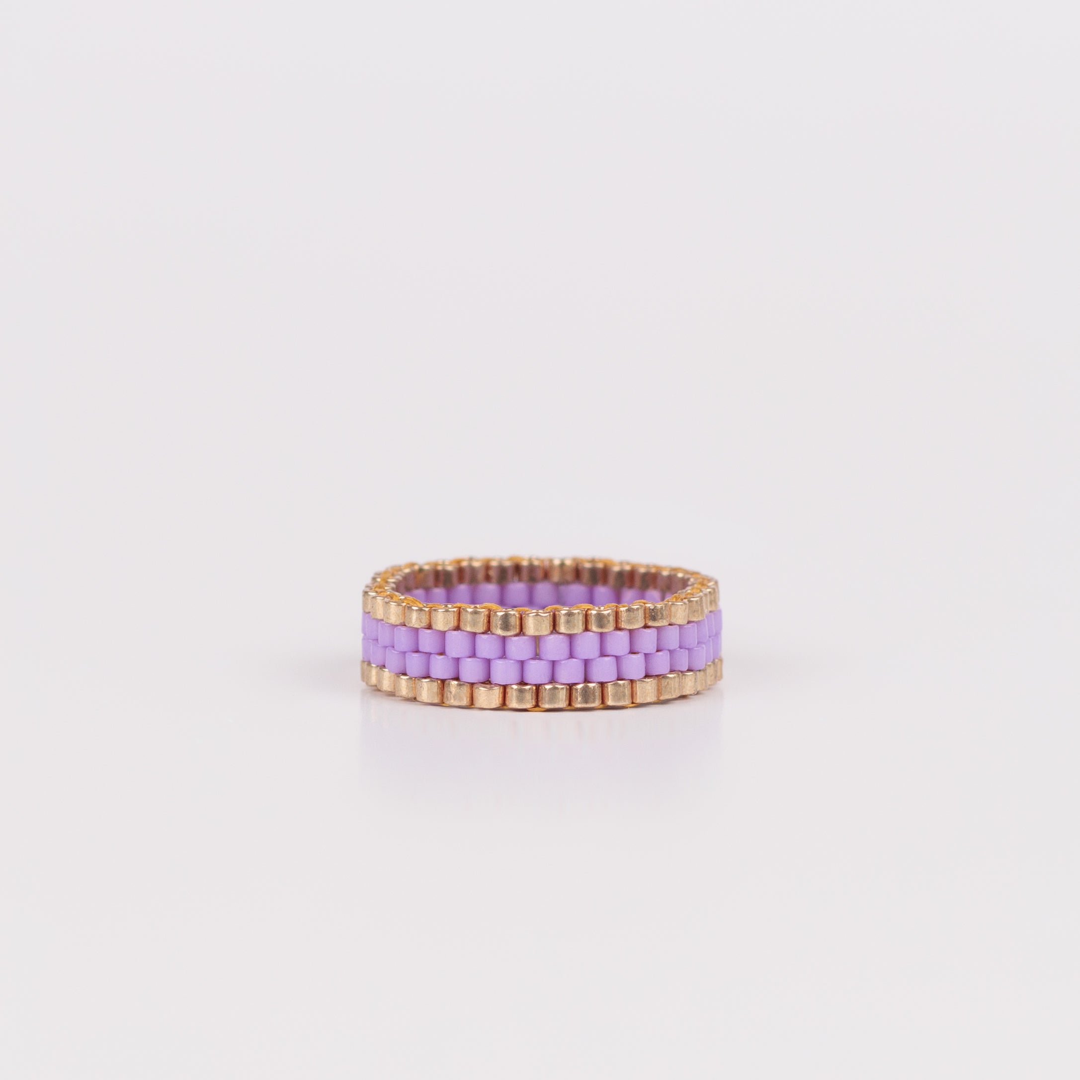 Lavender - High-End beaded ring - Zafeer