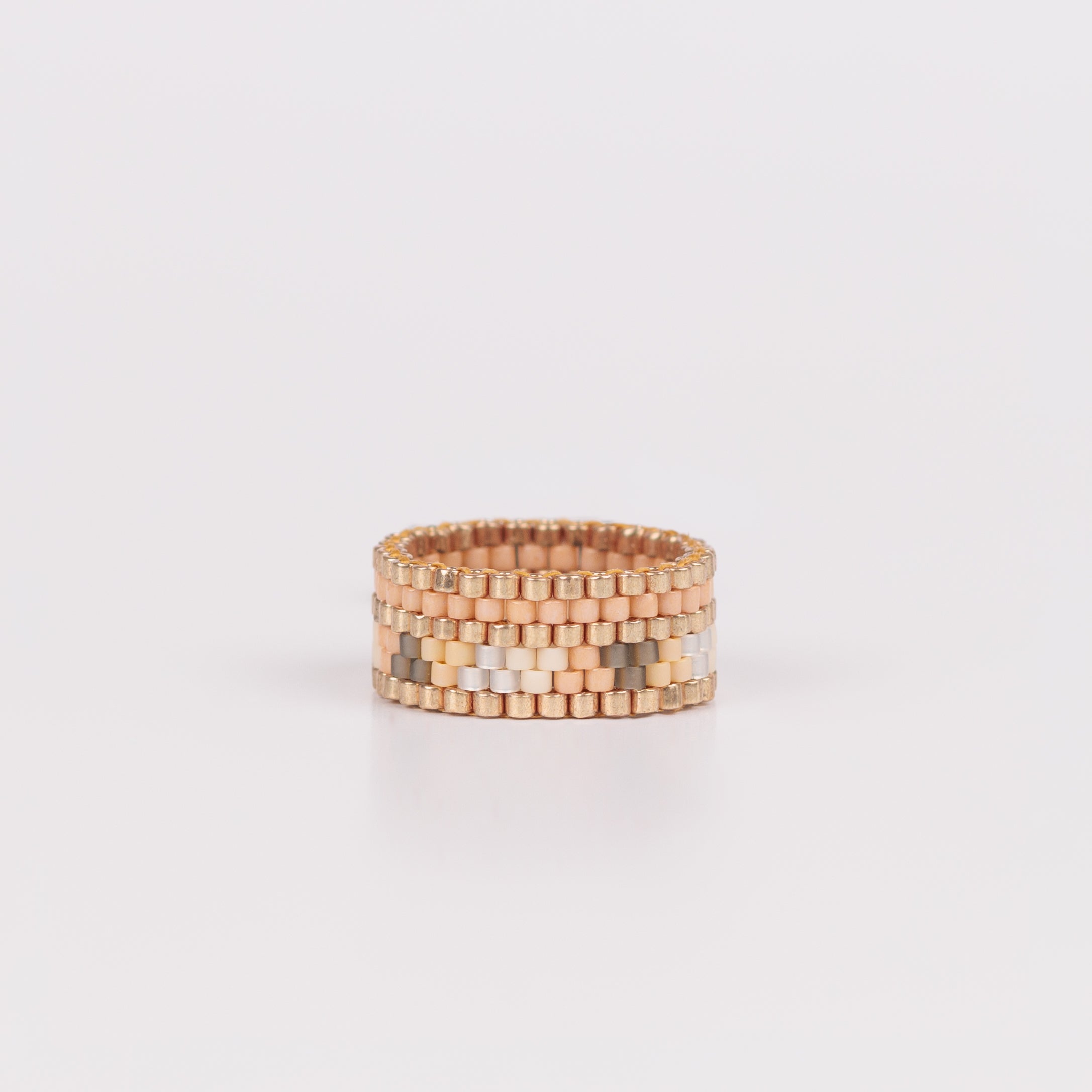 Blush - High-End beaded ring - Zafeer