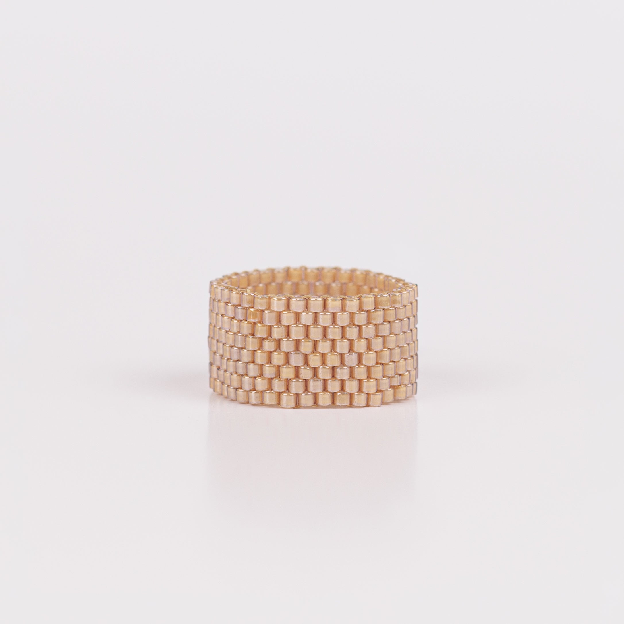 Almond - High-End beaded ring - Zafeer