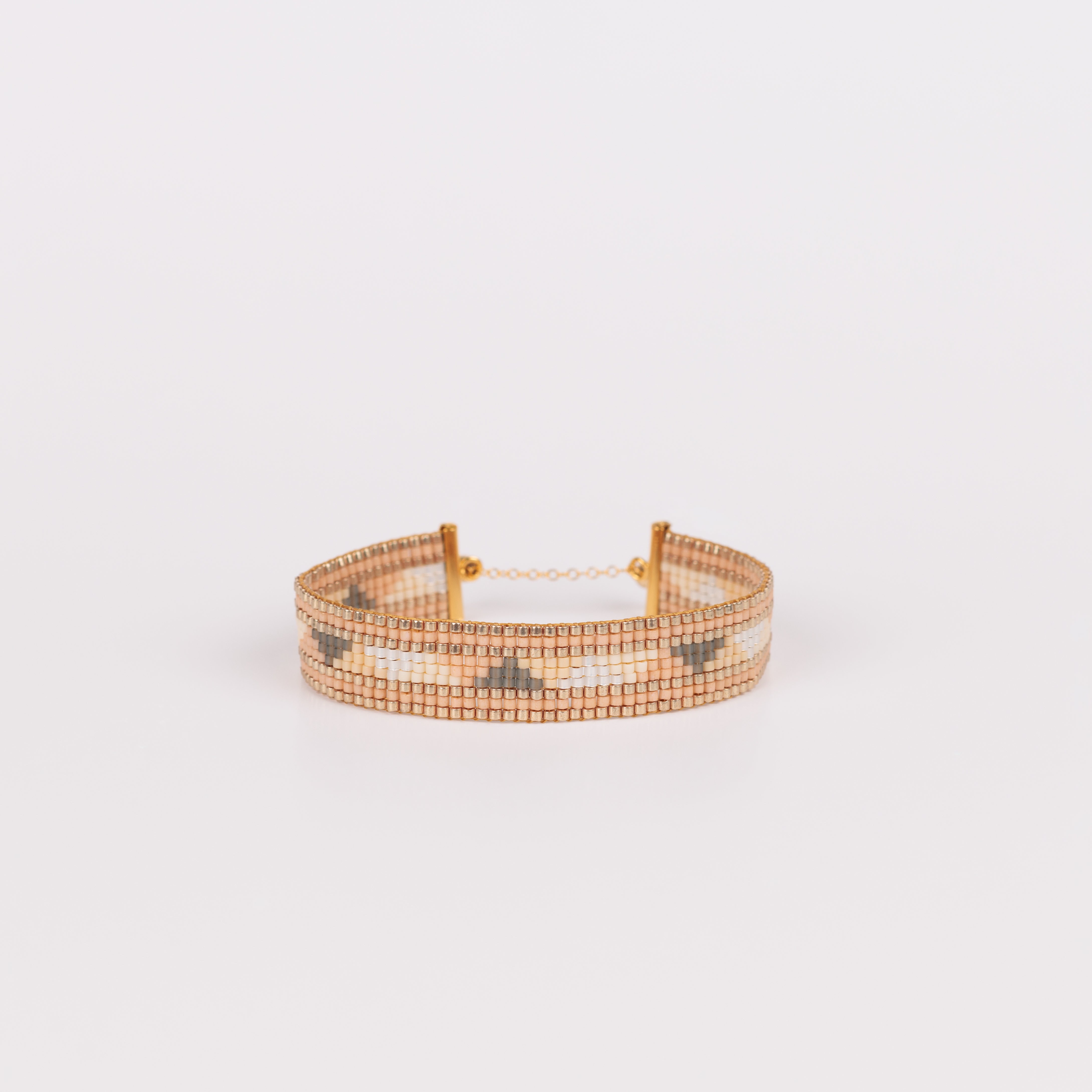 Blush - High-end weaved bracelet - Zafeer