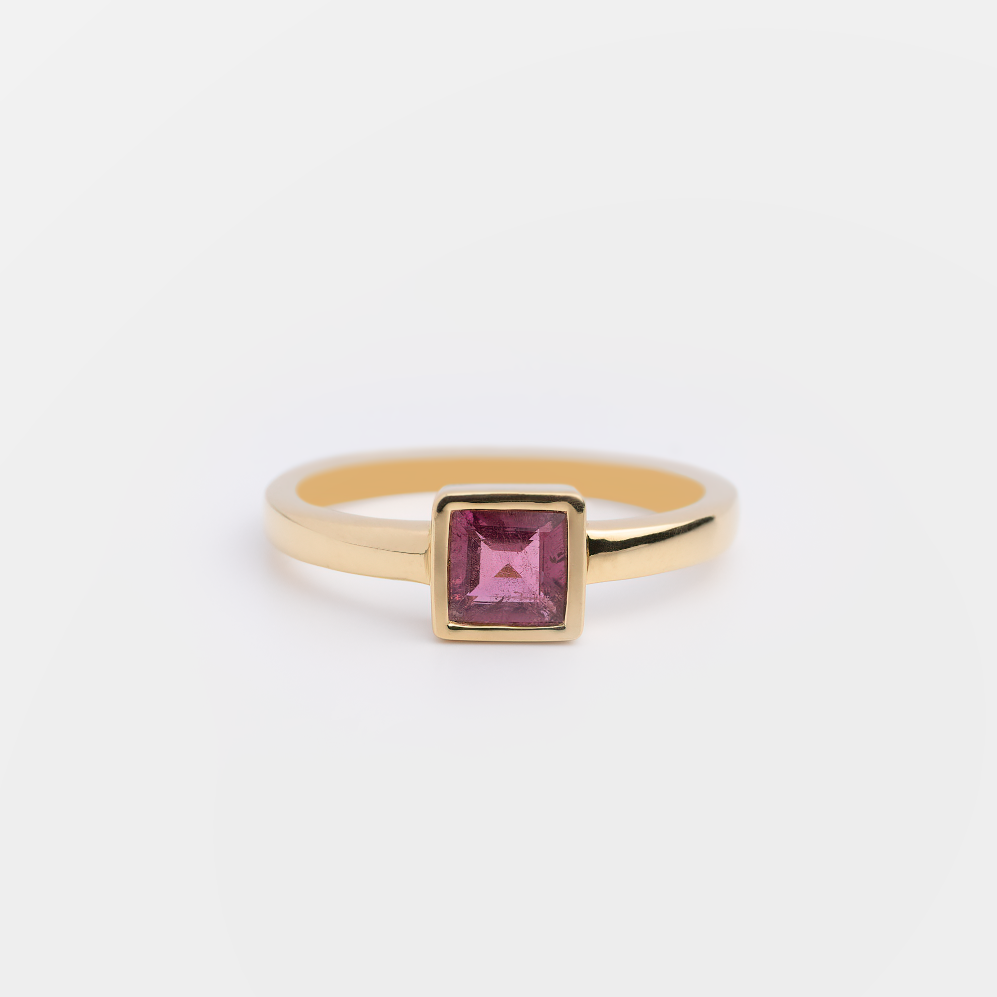 Bermingham - 18K Gold Vermeil Pink Tourmaline Ring - Zafeer