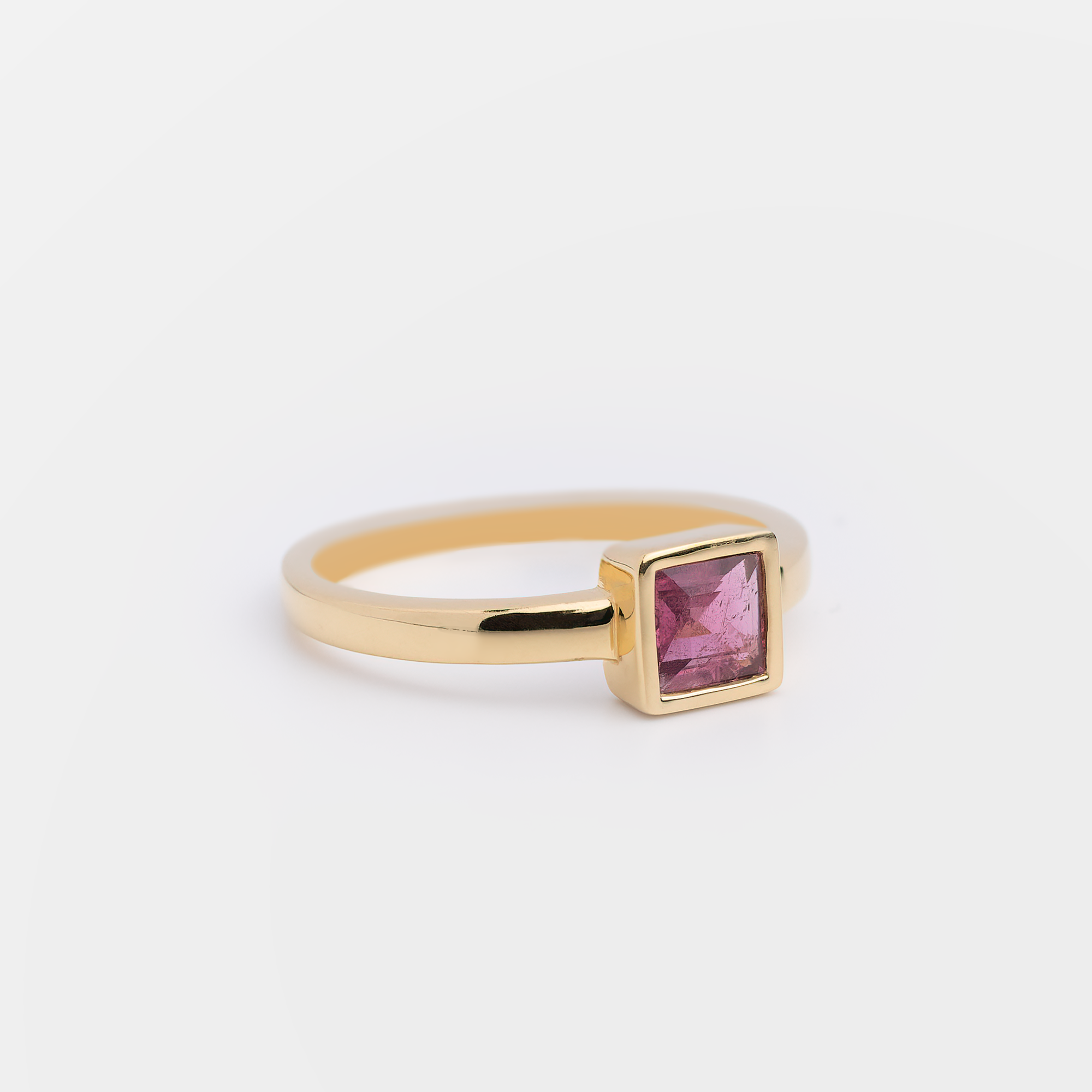 Bermingham - 18K Gold Vermeil Pink Tourmaline Ring - Zafeer