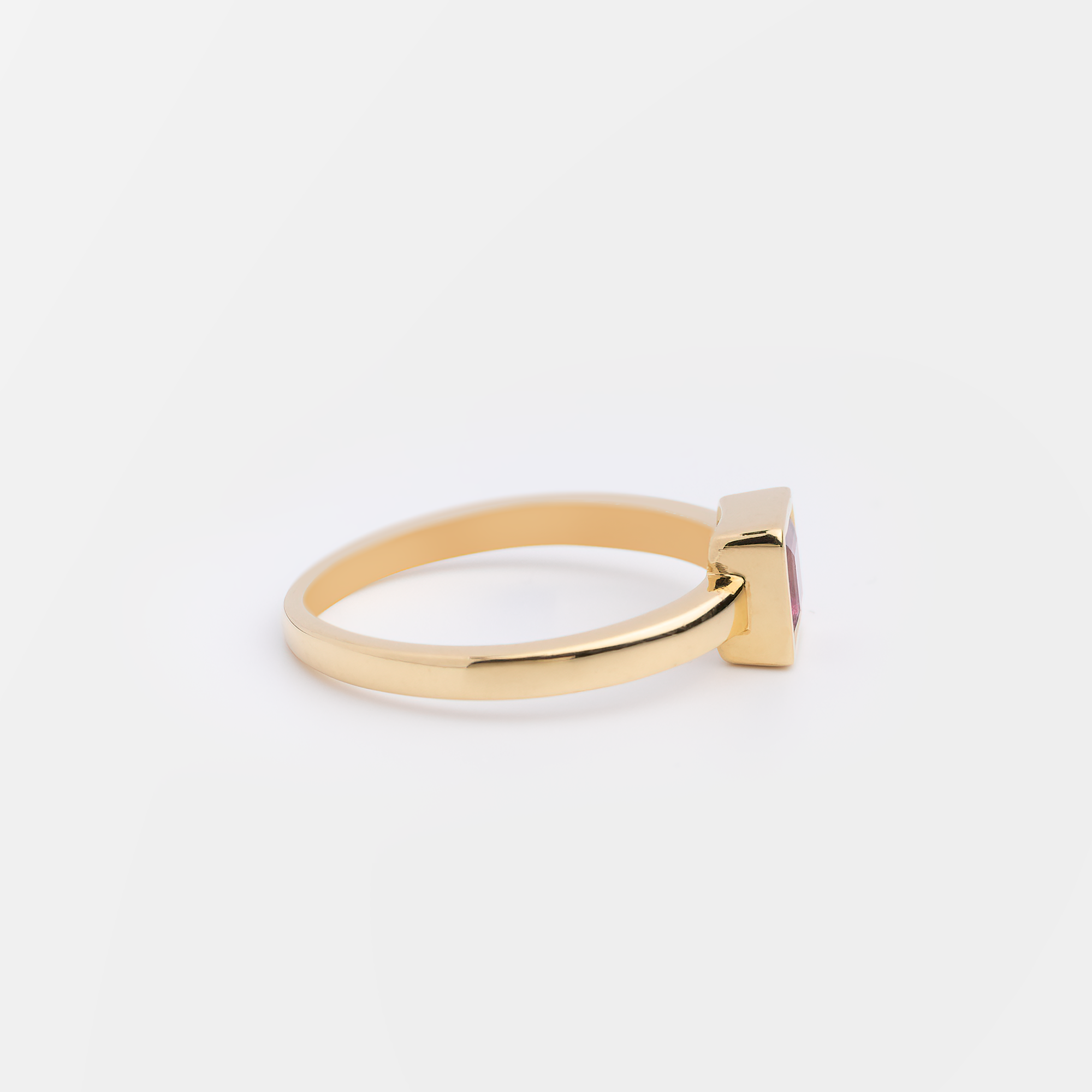 Bermingham - 18K Gold Vermeil Pink Tourmaline Ring - Zafeer